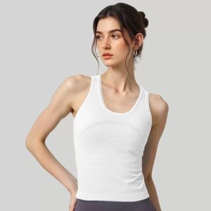 Padded Sports Bra Sleeveless Beautiful Back
