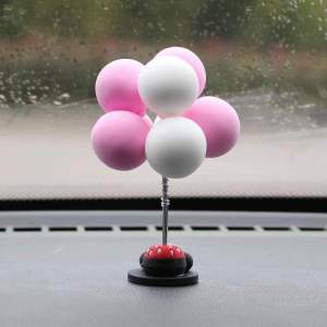 Pajangan Dashboard Mobil Motif Mickey Balon Hiasan Mobil Premium Car Balloon