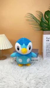 Bandai | Piplup Plush Toy Stuffed Animal Collectible Soft Plushies Piplup Cute Cartoon Character Toy Great All Star Collection Gifts 20CM