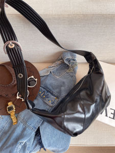 MY&FSNH | Lazy Style Large Capacity Soft Leather Crossbody Shoulder Bag