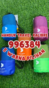Handuk Kalibre 996265 330 Microfibe Travel Towel Suede Size S Kalibre 996384 330