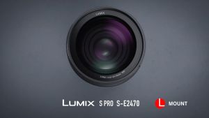 Panasonic Lumix S PRO 24-70mm f/2.8 (L-Mount) Full-Frame Mirrorless Camera Zoom Lens