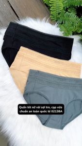 [COMBO 6 QUẦN LÓT NỮ SIÊU HỜI] Corèle vải sợi tre cạp vừa chuẩn an toàn quốc tế OEKO-TEX từ Corèle Pháp - 02138A