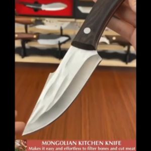 Mongolian knife kitchen meat knife chopper itamae ph knife cooking stainless steel titanium original japan made boning butchers knife set heavy duty knives beef with knife case carving eurochef tools kitchen accessories wares and utensils