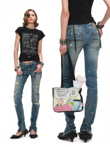 1JINN STUDIO | Vintage Ripped Skinny Jeans