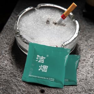Resin Material Creative Personalized Living Room Hotel Ashtray Smoke Absorbing Sand Anti-Dust Particle Cleanliness Tool