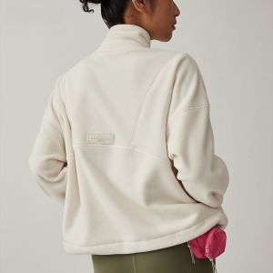 Konikoni Light Outdoor Double-Sided Polar Fleece Sports Outwear Micro Profile Womens Heattech Fleece Sweater Fall and Winter Inner Wear