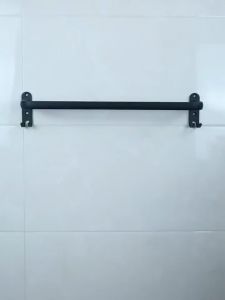【Ship today】Aluminum Bathroom Towel Rack Double Towel Bar Toilet Bathroom with Hook Storage Rack Double Towel Hook kitchen towel holder Towel Bar
