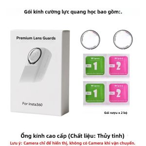 Vỏ Bảo Vệ Ống Kính Tiêu Chuẩn Insta360 X5 Vỏ Bảo Vệ Có Thể Tháo Rời Cho Phụ Kiện Máy Ảnh Hành Động Của SZKOSTON