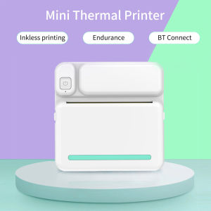 Printer Foto Termal Nirkabel Portabel Printer Saku Mini Salah Printer Label Pertanyaan  Mini Printer Picture Printer/Printer Bluetooth/Label Memo Receipt Paper