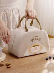 Thickened Aluminum Foil Lunch Box Bag Portable Insulated Handheld Bento Bag for Office Workers And Students Breakfast Carry Bag