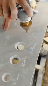 Mũi Khoan Hình Nón Đục Khoét Lỗ Gạch Men Đường Kính 38/50mm -Trục gắn: M10 ✅ Freeship ✅