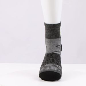 WRELS Tất đi bộ đường dài bằng len Merino đến giữa bắp chân thoáng khí hút ẩm # wz1029