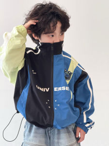 Boys And Girls Cotton-Padded Jacket Warm Outdoor Coat Childrens Fashion Autumn Winter Clothes Zipper Closure Casual Style