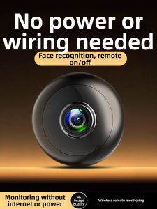HEITAILANG | Battery-powered Indoor HD Night Vision Wireless IP Camera
