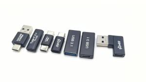 1Pc USB 3.0 Coupler Female To USB Straight Converter Type C Female Adapter Speed USB3.0 Type-C Extender Connection Converter