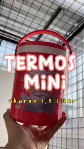 Green Leaf 1239 Rantang Tunggal THERMOS /Termos nasi/Termos ES Batu 15 Liter