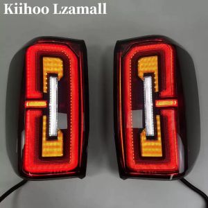 A pair of retrofitted LED taillights for FORD 2023 FORD Ranger T9 rear bumper brake lights turn signals