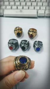 High-Quality 316L Titanium Steel Eagles Ring: TFOE, KUYA, & Mens Army Design