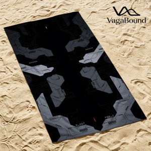 Cyber Circuitry Quick Drying Beach Towels Ultra Lightweight Fast-drying Super Absorbent It is a must-have item for summer