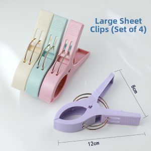 Defasilk | Strong Windproof Plastic Clothespin Large