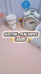 Serutan + Penghapus LABUBU 1 Set Lengkap Harga Termurah Imut Lucu / Set Rautan & Eraser LABUBU Ready 4 Variant Warna Cute Unik Alat Tulis Anak Kekinian Fancy Kualitas Terbaik Bisa Grosir dan COD