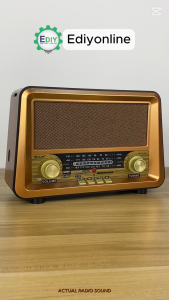 【NEW】Classic Solar Rechageable Radio FM AW SW Wireless Bluetooth Speaker USB TF MP3 Player High Quality Bass Vintage With Remote