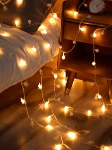 MI-C774 Lampu Tumblr Bintang Warna Warni Hias Natal Dekorasi Rumah Kamar Tidur Light Star Lamp / Lampu Tumbler LED Natal Tahan Air