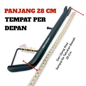 Standar Samping Mio Sporty M3 Xride Nmax Old New Aerox Universal Matic Yamaha Panjang 23cm 25cm 28cm