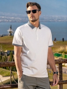 Enjeolon | Mature Stylish Business Leisure POLO Shirt Short Sleeve