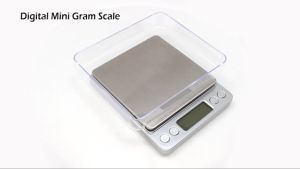 Kitchen Food Scale 2000g/0.1g High Precision Digital Scale for Weight Loss Baking Cooking Coffee Jewelry with Battery