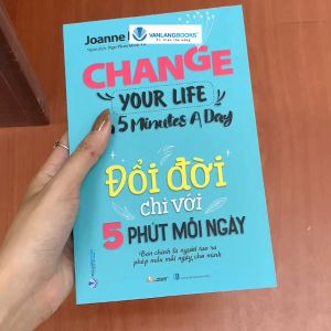 Sách - Đổi Đời Chỉ Với 5 Phút Mỗi Ngày-Vanlangbooks