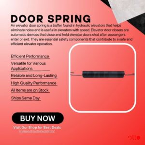 Door Spring - 420mm~280mm length x 5mm spring diameter x 35mm diameter