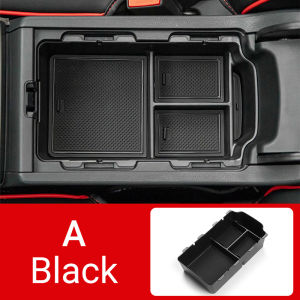For Honda Civic 11th Gen 2021 2022 2023 ABS Car Central Armrest Storage Cover Box Organizer Container Tray Case Accessories