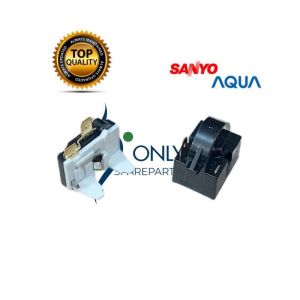PTC Relay dan overload kulkas sanyo aqua 1 pintu Relay kulkas aqua 1 pintu