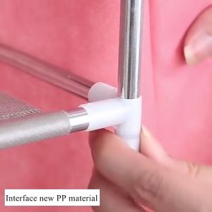 Rak Sepatu 10 Tingkat (9 Susun) dengan Cover Gambar 3D & Resleting