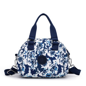 Autumn New Fashion Lightweight Nylon Womens Bag Korean Style Printed Crossbody Shoulder Bag Casual Handbag Small Bag