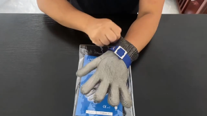 316 Stainless Steel Kitchen Cut Resistant Glove Level A9 Gardening Wire Metal Mesh Butcher Safety Work Meat Cutting