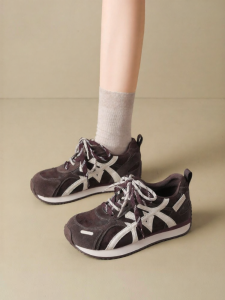 Josiny | Thick Sole Warm Vintage Training Shoes