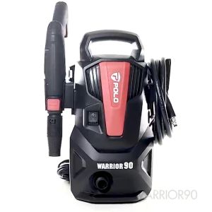 เครื่องฉีดน้ำแรงดันสูง POLO รุ่น WARRIOR90 กำลังมอเตอร์ 1200 วัตต์ แรงดัน 90 บาร์ ปริมาณน้ำ 330 ลิตร/ชั่วโมง (โปโล) เครื่องอัดฉีด เครื่องล้างรถ สินค้าคุณภาพ รับประกันคุณภาพ 1ปีเต็ม
