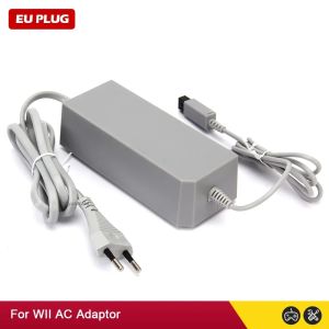1PCS EU US Plug Replacement Wall AC Power Adapter Supply Cord Cable For Wii Console AC Adapter Replacement Charger For WII Host