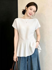 Áo Thun Hợp Thân Mát Mẻ Cho Phụ Nữ Cỡ Lớn