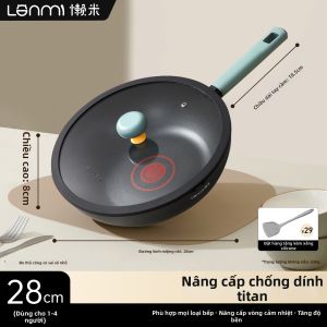 Lanmi | Chảo Đun Nhanh Không Dính Nhẹ Cho Sử Dụng Gia Đình