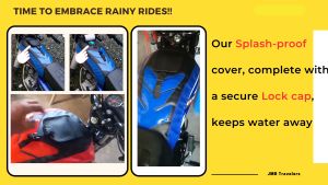 Motorcycle Tank Cover CHAROL SQUARE for Barako 175 Kawasaki 125 Boxer Ct150 Badja Ct 125 Tmx Supremo Yamaha Stx