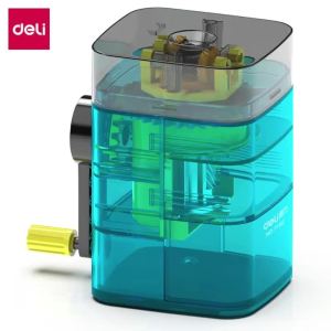 deli | Máy Mài Bút Chì Tự Động Deli Dành Cho Học Sinh Dụng Cụ Cắt Gọt Văn Phòng Phẩm Cơ Khí Trong Suốt Đồ Dùng Học Tập