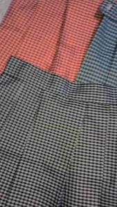 CHECKERED SKIRT SCHOOL UNIFORM (REDBLACKGREEN)