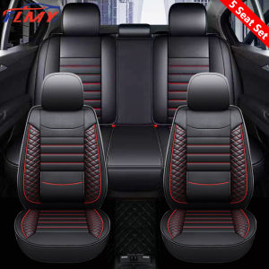 Toyota ViosHilux Corolla ALTIS RUSH Camry YarisInnova RAV4 Leather Car seat cover set full car five-seater fully surrounded seat protector Toyota interior accessories