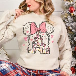 Disney 2025 Boys Girls Autumn Winter Round Neck Sweater Family Parent-Child Outfit Men Women Oversized Sweater Loose Long Sleeve