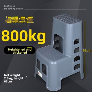 MENGMIAN | Thickened Double Layer Plastic Stool