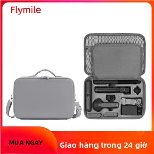 Túi Đeo Vai Di Động Flymile Dành Cho Máy Ảnh Insta360 X5 Túi Đựng Bằng Chất Liệu PU Mềm Bảo Vệ Máy Ảnh Phụ Kiện Cho Du Lịch Và Mang Theo Hàng Ngày